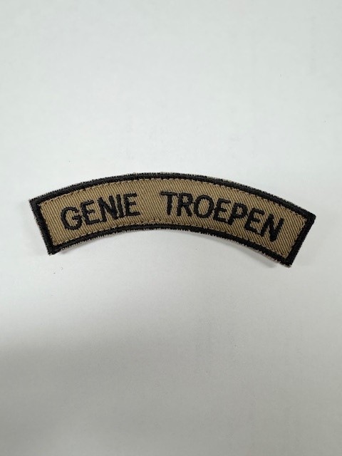 Genie Troepen Schouderembleem Khaki