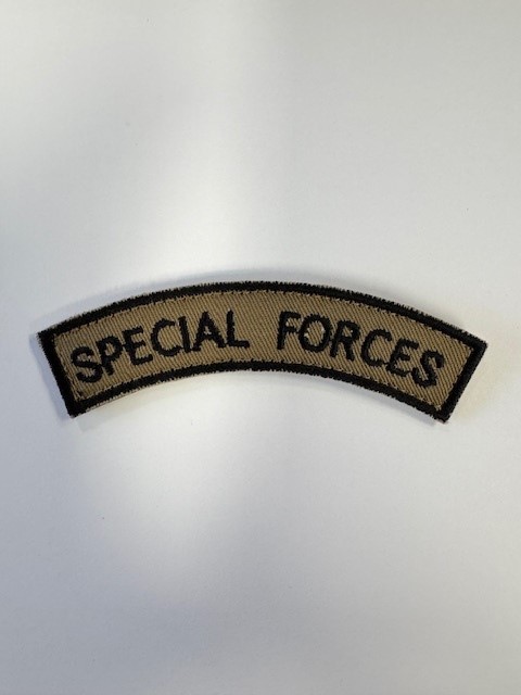 Special Forces Schouderembleem Khaki