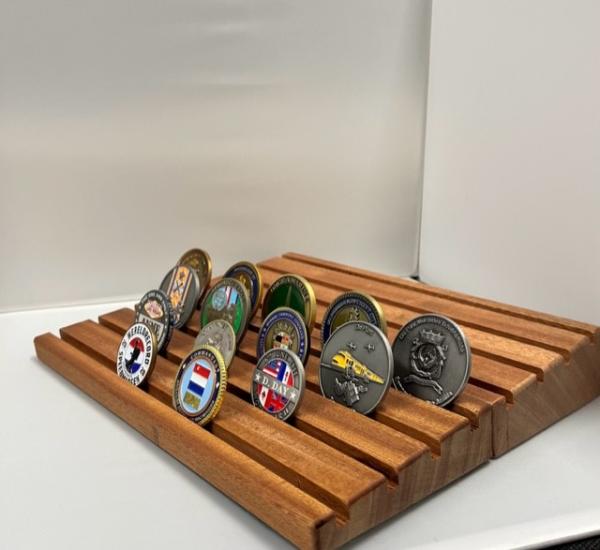 Mahonie Coin Display Verlengstuk