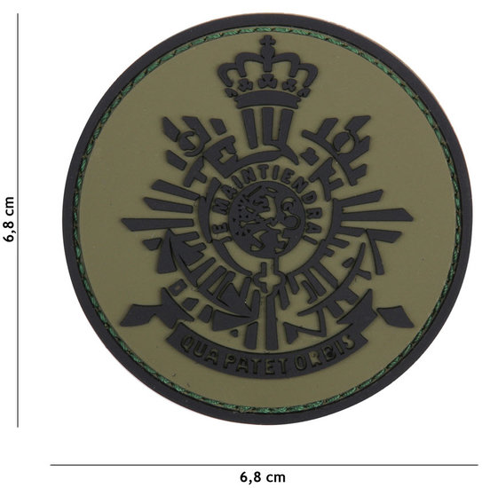 Korps Mariniers PVC Badge Olive