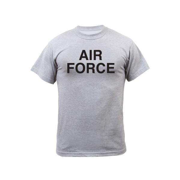 T-Shirt Airforce grijs