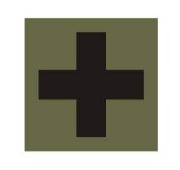 IR Patch First Aid Cross