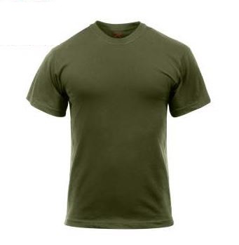 Military Tee Polycotton olive