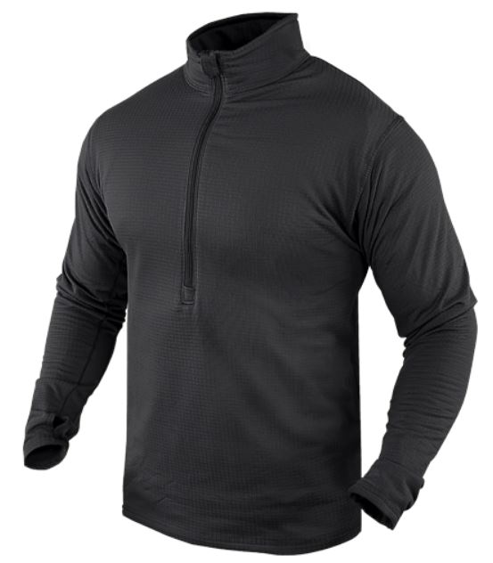 Condor Base II Zip Pullover black