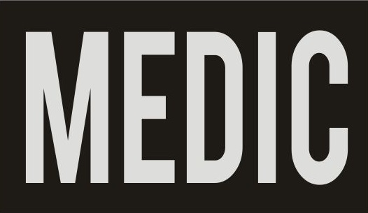 IR Patch Medic Black