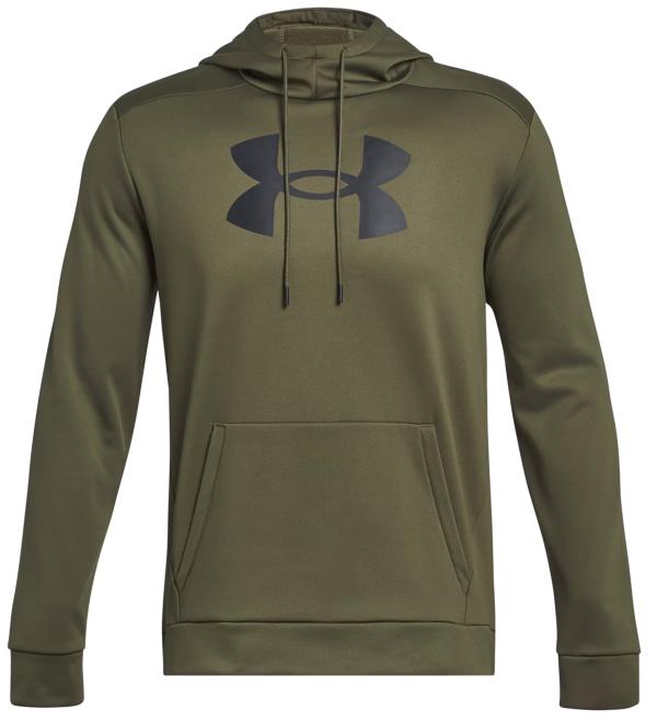 UA Fleece Big Logo Hoodie Olive